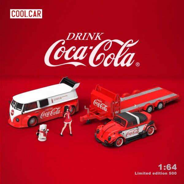 COOL CAR VOLKSWAGEN COCA-COLA SET
