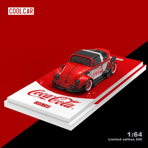 COOL CAR VOLKSWAGEN BEETLE COCA-COLA LIVERY