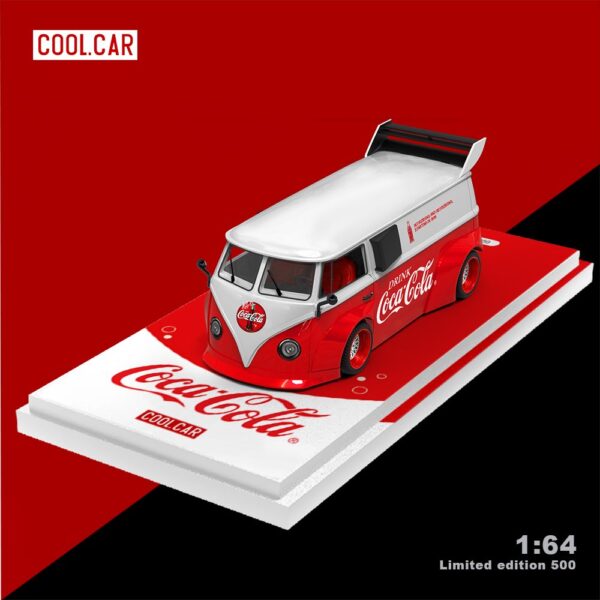 COOL CAR VOLKSWAGEN T1 KOMBI COCA-COLA LIVERY