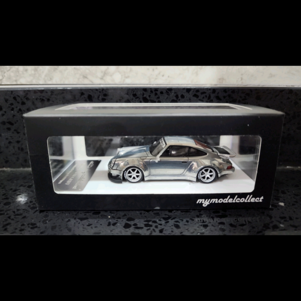 MY MODEL COLLECT PORCHE RWB 930 CHROME SILVER