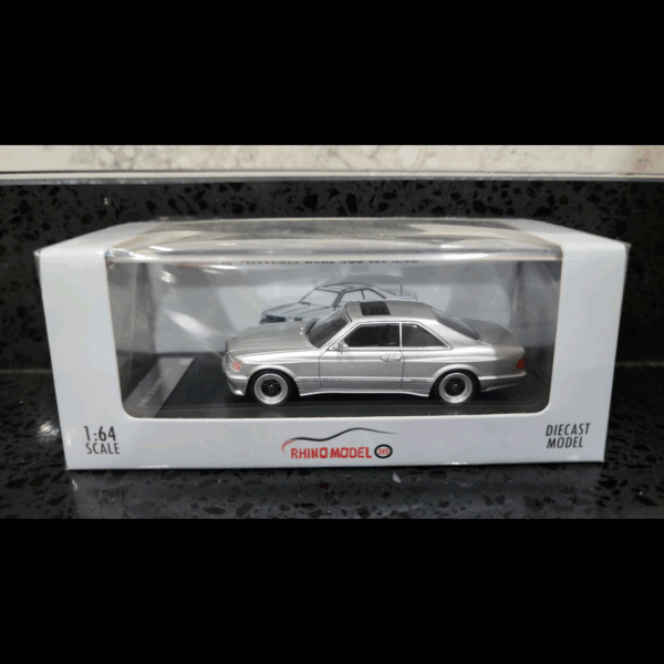 RHINO MODEL MERCEDES-BENZ AMG 560 SEC SILVER