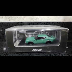 ZOOM NISSAN SKYLINE KPGC110 LIBERTY WALK KENMERI MATTE GREEN