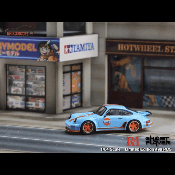 GHOST PLAYER PORCHE SINGER 930 TURBO GULF LIVERY
