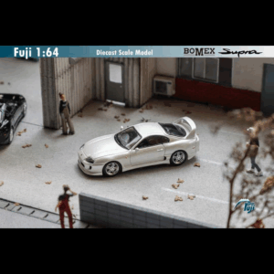 FUJI TOYOTA SUPRA RZ MK4 A80 BOMEX WHITE