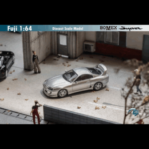 FUJI TOYOTA SUPRA RZ MK4 A80 BOMEX SILVER