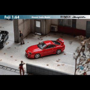 FUJI TOYOTA SUPRA RZ MK4 A80 BOMEX RED