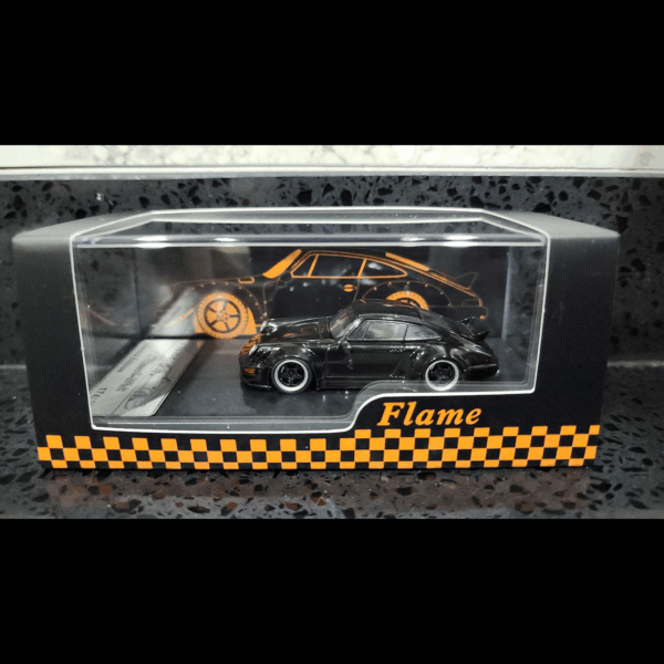 FLAME MODEL PORCHE RWB 964 BLACK