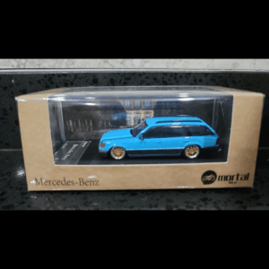MORTAL MERCEDES-BENZ E300 S124 STATION WAGON BLUE LOW RIDE VERSION