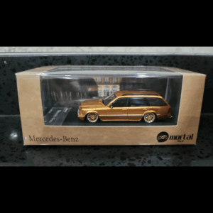 MORTAL MERCEDES-BENZ E300 S124 STATION WAGON GOLD LOW RIDE VERSION