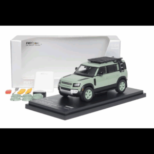 ALMOST REAL LANDROVER DEFENDER 110 75TH ANNIVERSARY GREEN + ACCESSORIES