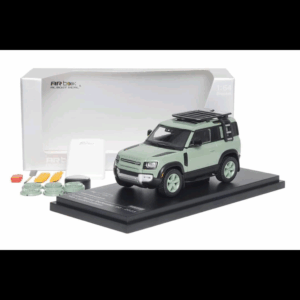 ALMOST REAL LANDROVER DEFENDER 90 75TH ANNIVERSARY GREEN + ACCESSORIES