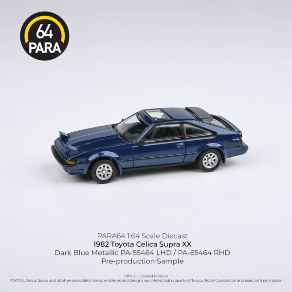 PARA 64 1982 TOYOTA CELICA SUPRA DARK BLUE METALLIC