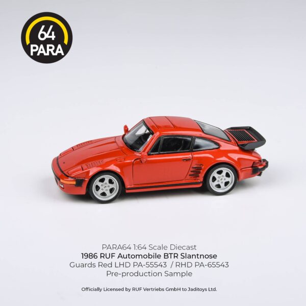 PARA 64 1986 RUF AUTOMOBILE BTR SLANTNOSE GUARDS RED
