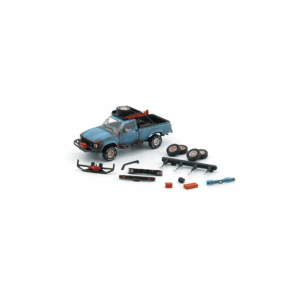 BM CREATIONS 1986 TOYOTA HILUX BLUE + ACCESSORIES