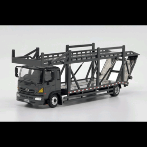 TINY CITY HINO RANGER 500 DOUBLE DECK BRIDGE CAR CARRIER GREY