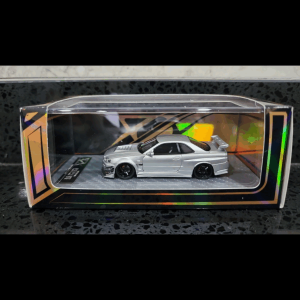 ERROR 404 NISSAN SKYLINE GT-R R34 MODIFIED SILVER