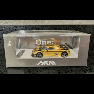 HKM KOENIGSEGG AGERA ONE:1 CHROME GOLD