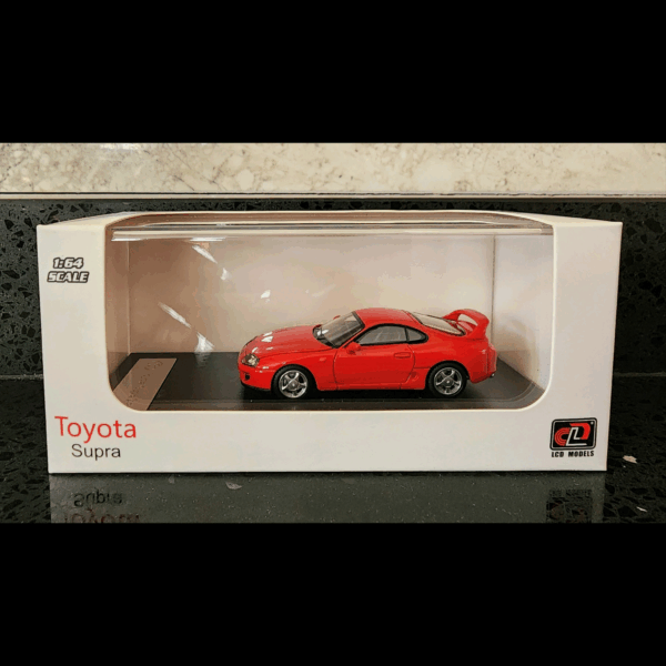 LCD TOYOTA SUPRA JZA80 RED
