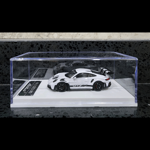 SOLO MODEL PORCHE 911 GT3 RS WHITE/BLACK