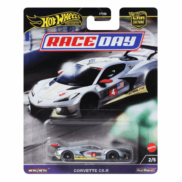 HOTWHEELS RACE DAY CORVETTE C8.R