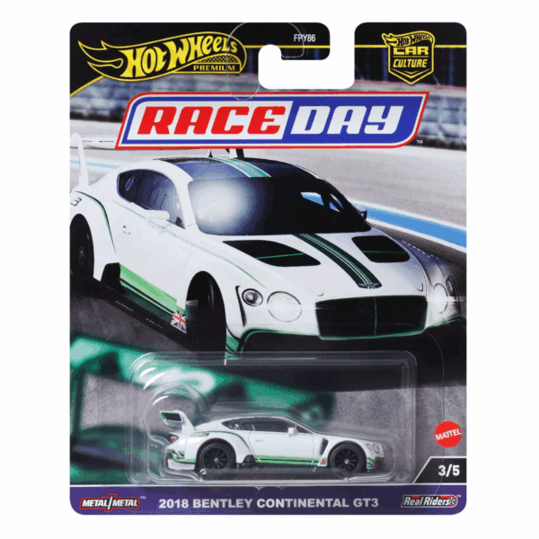 HOTWHEELS RACE DAY 2018 BENTLEY CONTINENTAL GT3
