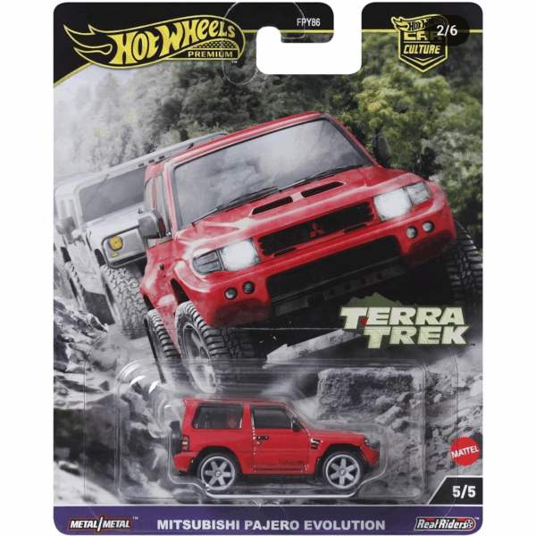 HOTWHEELS TERRATREK MITSUBISHI PAJERO EVOLUTION