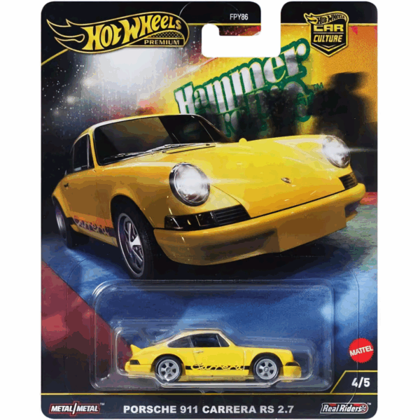 HOTWHEELS HAMMER DROP PORCHE 911 CARRERA RS 2.7