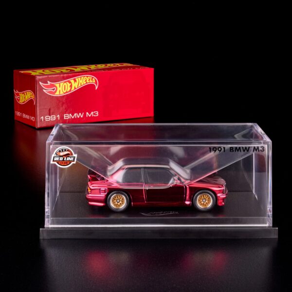 HOTWHEELS RLC 1991 BMW E30 M3 RED