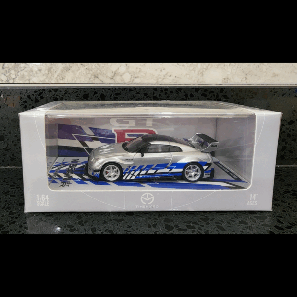 TIME MICRO NISSAN SKYLINE GT-R R35 FAST & FURIOUS LIVERY