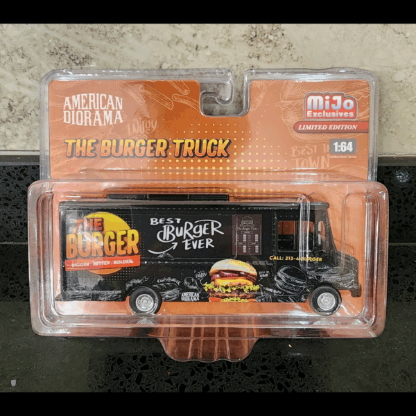 AMERICAN DIORAMA BURGER TRUCK MIJO EXCLUSIVE