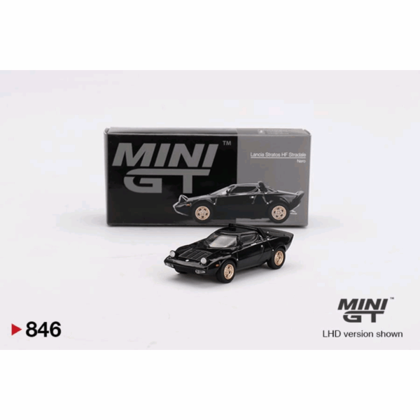 MINI GT LANCIA STRATOS HF STRADALE BLACK