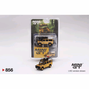 MINI GT LAND ROVER DEFENDER 110 1989 CAMEL TROPHY AMAZON TEAM TURKEY TURKEY EXCLUSIVE