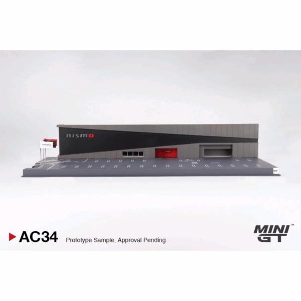MINI GT 1.64 DIORAMA- NISSAN MOTORSPORTS & CUSTOMIZING CO LTD NISMO OPERATION