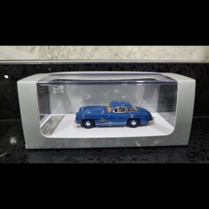 DCM MERCEDES-BENZ 300 SL GULLWING W198 BLUE + BROWN INTERIOR