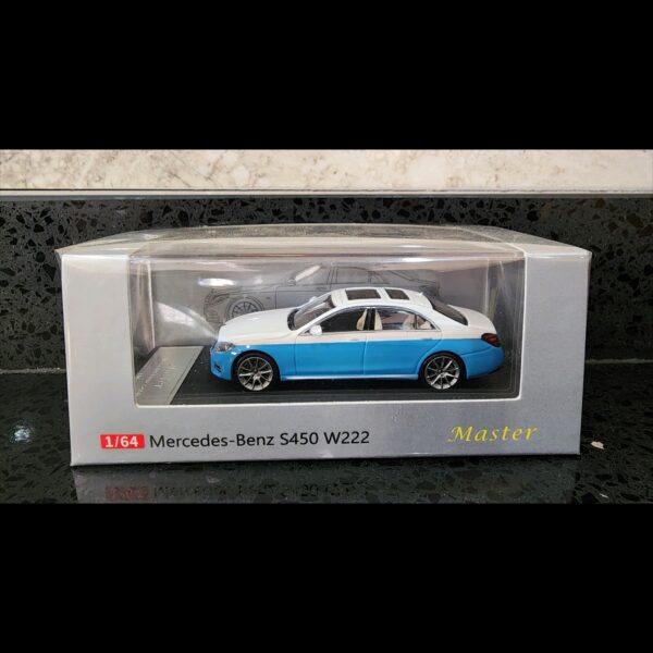 MASTER MERCEDES-BENZ S450 W222 WHITE/BLUE