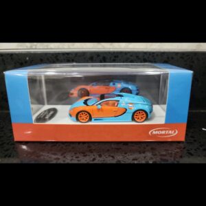 MORTAL BUGATTI VEYRON SUPERSPORT GULF LIVERY ORANGE WHEELS