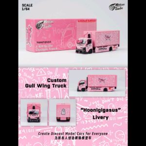MICRO TURBO CUSTOM GULL WING TRUCK #43 HOONIPIGASUS LIVERY
