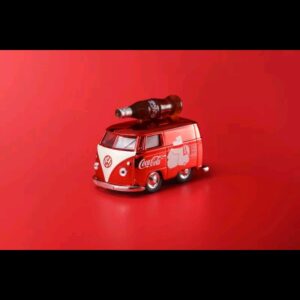 H.Y MODEL 1960 VOLKSWAGEN T1 COCA-COLA LIVERY WITH COKE BOTTLE