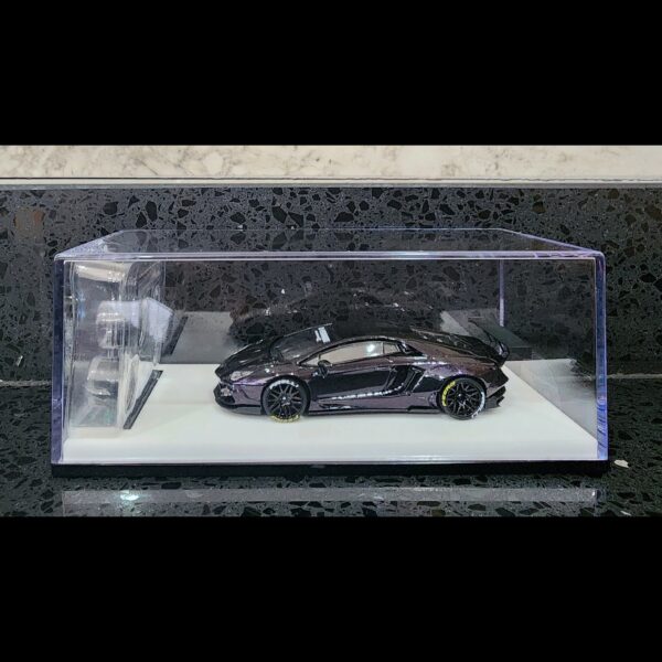 KING MODEL LIBERTY WALK LAMBORGHINI AVENTADOR PURPLE CARBON