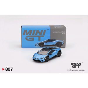 MINI GT LAMBORGHINI HURACAN STERRATO BLU AEGIR