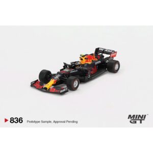 MINI GT RED BULL RB16B #11 SERGIO PÉREZ 2021 AZERBAIJAN GRAND PRIX WINNER