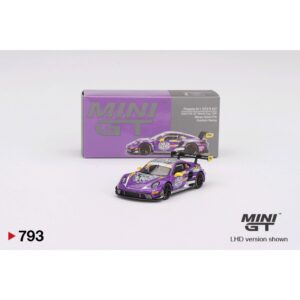 MINI GT PORCHE 911 GT3 R #27 HUBAUTO RACING 2023 FIA GT WORLD CUP 70TH MACAU GP