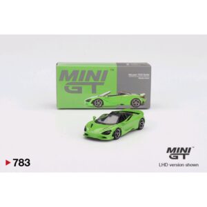 MINI GT MCLAREN 750S SPIDER MANTIS GREEN