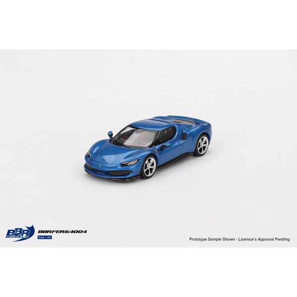 BBR MODELS FERRARI 296 GTB BLU CORSA