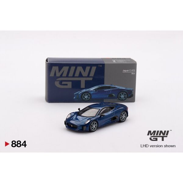 MINI GT JAGUAR C-X75 BLUE