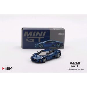 MINI GT JAGUAR C-X75 BLUE