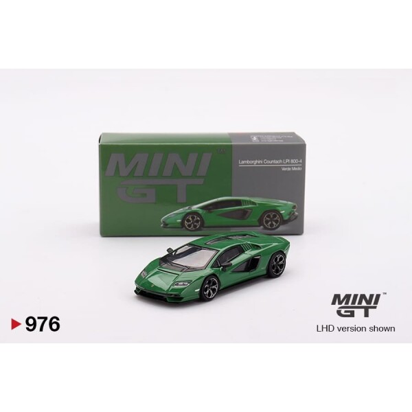 MINI GT LAMBORGHINI COUNTACH LPI 800-4 VERDE MEDIO