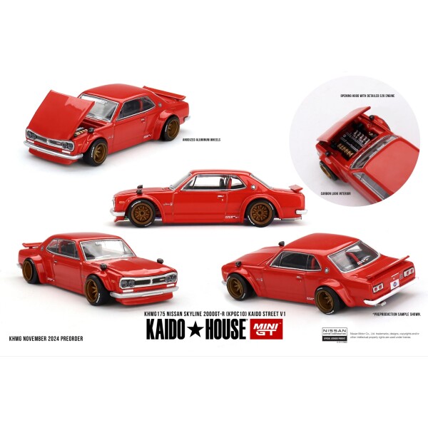 KAIDO★HOUSE NISSAN SKYLINE 2000GT-R KPGC10 KAIDO STREET V1