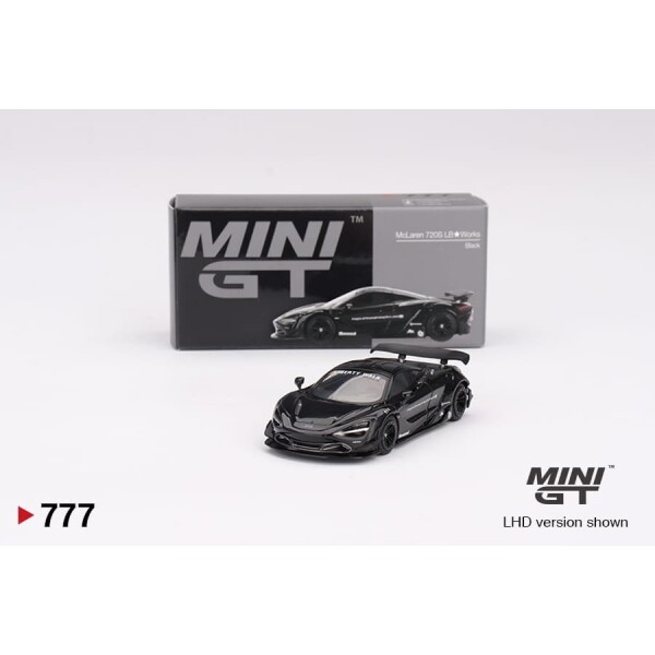 MINI GT MCLAREN 720S LB★WORKS BLACK