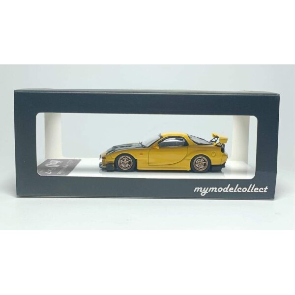 MY MODEL COLLECT MAZDA RX-7 (FD3S) AMEMIYA YELLOW INITIAL D KEISUKE TAKAHASHI